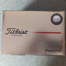 Titleist Pro V1x White Golf Balls 3 Dozen 12 Sleeves