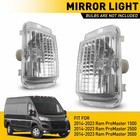 For Ram 2014-23 ProMaster 1500 3500 2500 LED Side Mirror Turn Signal Light Case