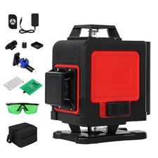 Laser Level, 360 Self Leveling, Brightness Cross Line Laser for Construction