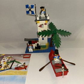 Lego 6265 Pirates SABRE ISLAND 100% Complete w/Instructions