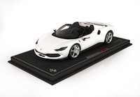 1:18 Bbr Ferrari 296 Gts Bianco Cervino P18215B1-VET Modellbau