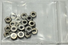 #2-56 STEEL HEX NUTS (25 PCS.)