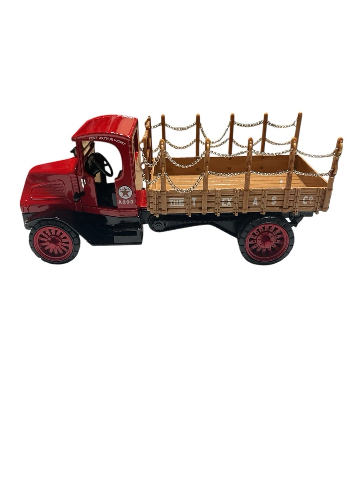 ERTL Texaco 1/32 1918 Mack AC Bulldog plataforma edición especial. ROJO Cromo #20432P Foto 4 de 4