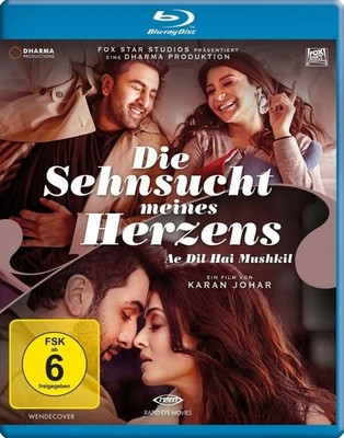 Die Sehnsucht meines Herzens - Ae Dil Hai Mushkil - Bollywood  Blu-ray/NEU/OVP