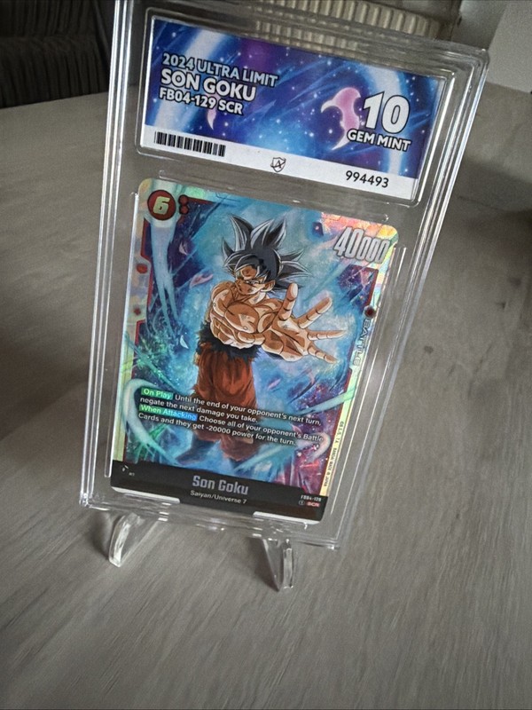 Ace 10 - Dragon Ball Super Fusion World Card - Son Goku SCR Ultra Limit FB04-129
