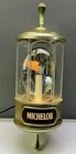 Vintage MICHELOB Classic Brass Look 19” Lighted Beer Sign, Wall Lantern Sconce