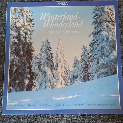 AMIGA Winterland-Wunderland Vinyl LP 1987 Schlager 33 U/min Stereo 8 56 284