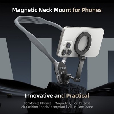 Magnetic Neck Halter Bracket Quick Release First-Person Perspective Shooting