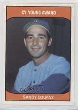1985 TCMA Cy Young Award Sandy Koufax HOF k5i