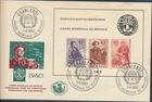 LS90445 Belgium 1960 refugee year FDC used