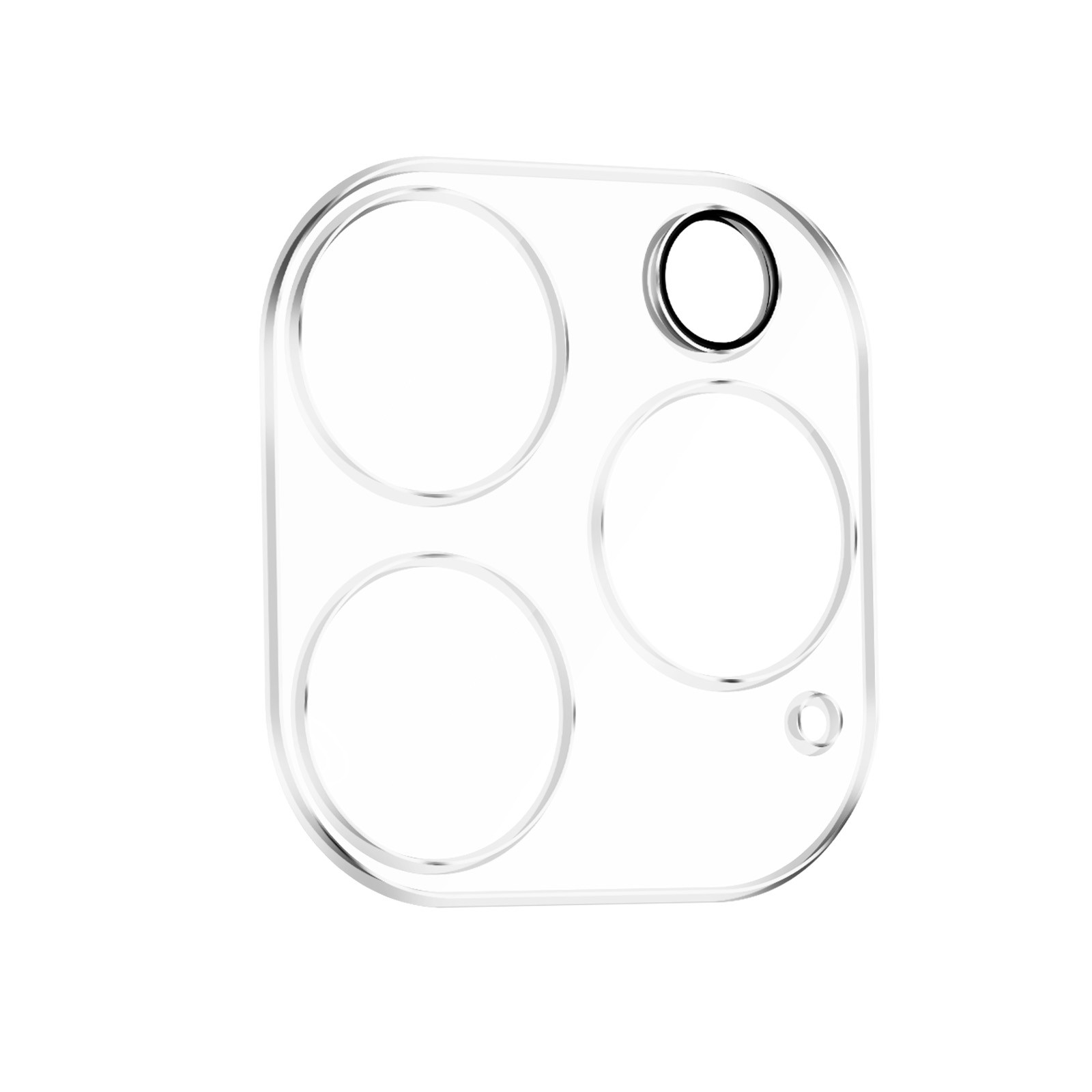 Protection de caméra iPhone 14 Pro en verre trempé 9H ultra-transparent
