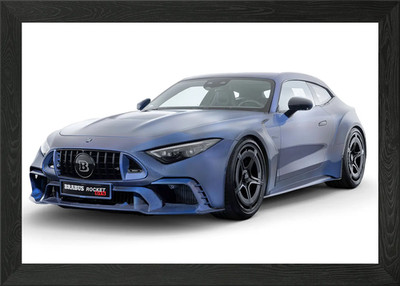 Brabus Rocket G900 R Coupe gerahmtes Wandbild Poster Leinwanddruck Bild