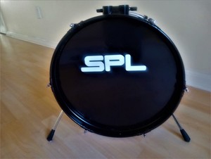 SPL  Jr.  16"  Bass  Drum - WINE dark RED  #R7397 Redy to play!