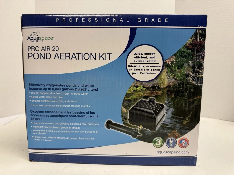 Aquascape 61009 Pro Air 20 Pond Aeration Kit - Adds Oxygen-Raises Water Quality - Image 4 of 4