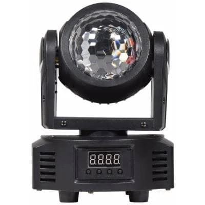 QTX TinyMover 2-in-1 40W LED Moving Head Ball & Wash Effect Light DJ Disco Party - Image 2 of 4