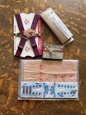 Vintage Garters, Skirt & Shirt Waist Supporter, Cash’s Woven Name Tapes, Rax Sho