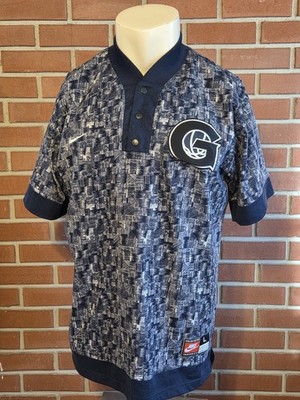 Georgetown Hoyas NIKE Team Vintage Mens Large/XL Basketball Warmup Shirt NCAA