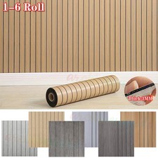 3-18M Thicken Self-Adhesive Thermal Insulation Wallpaper Wood Panel Wall Sticker