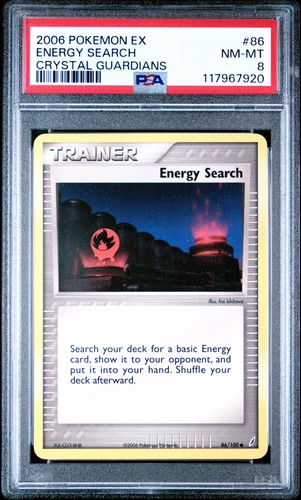Energy Search graded PSA 8 for sale on eBay