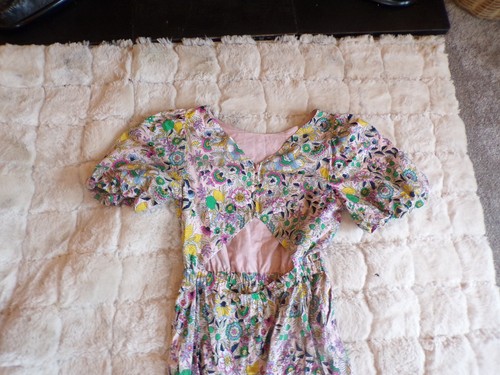 BODEN JUMPSUIT SIZE 12UK T PINK FLORAL STUNNING WORN LIGHTLY - Foto 4 di 5