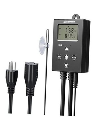 Digital Temperature Controller Thermostat Outlet with Heating & Cooling Mode