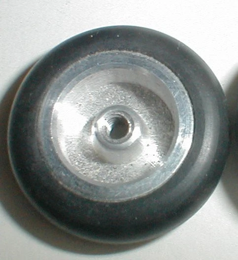 Neumáticos y ruedas de coche ranura de goma redonda 1 Pr 5:40 rosca eje 1/8" 15/16" X 1/4 Foto 3 de 4