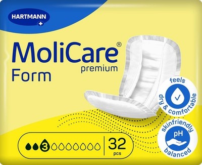 Molicare Form 3 Drops for Light Incontinence Safety Leak Protection