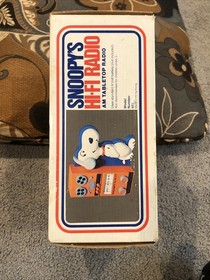 Snoopy&rsquo;s HI-FI AM Tabletop Vintage Radio Another Determined Product Brand New