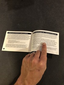 puzznic nes Manual Only