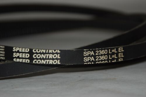 (New) Speed Control SPA 2360 L=L EL Cogged C13 V Belt SPA-2360 Cog V .