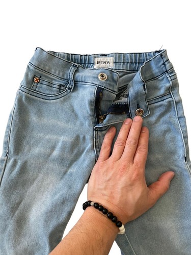 Hudson Jeans Slim Super Skinny Blue Stretch Girls Toddler Size 5T Good Condition - Picture 5 of 11