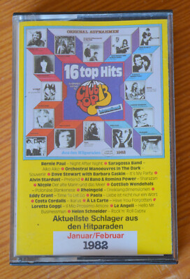 Musikkassette CLUB TOP 13 *16 Top Hits Jan/Feb 1982* OMD, Nicole, Rheingold MC