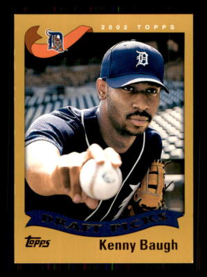 2002 Baseball Topps Kenny Baugh Detroit Tigers #330 DP