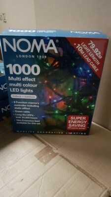 Noma 1000 INDOOR/OUTDOOR MEHRFARBIGE LEDS 79,92 MTRS