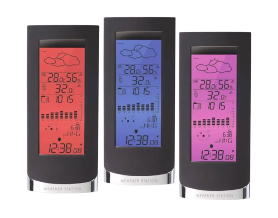 Technoline Alarm Clock Radio Controlled Weather Station + Sensor Outer - Image 2 of 2