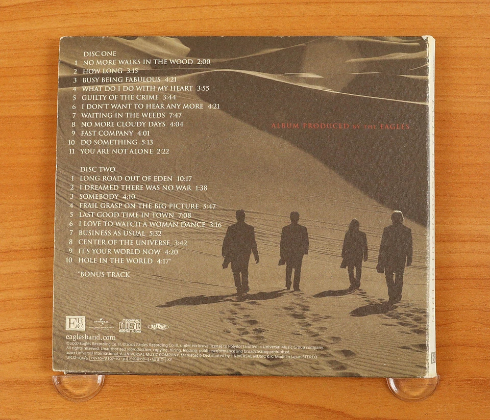 Eagles - Long Road Out Of Eden CD (Japan 2007) UICO-1134/5 - Imagem 3 de 4