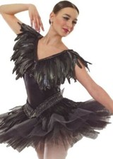 Jazz/Ballet/Theater Costume-Feather skirt and Top