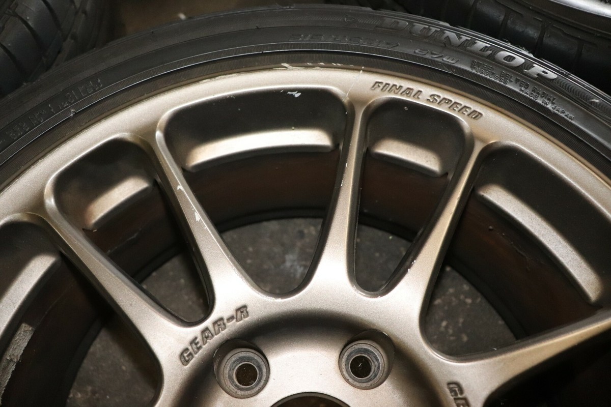 FINAL SPEED GEAR-R 15インチ6.5J+38 4HPCD100 【公式通販】