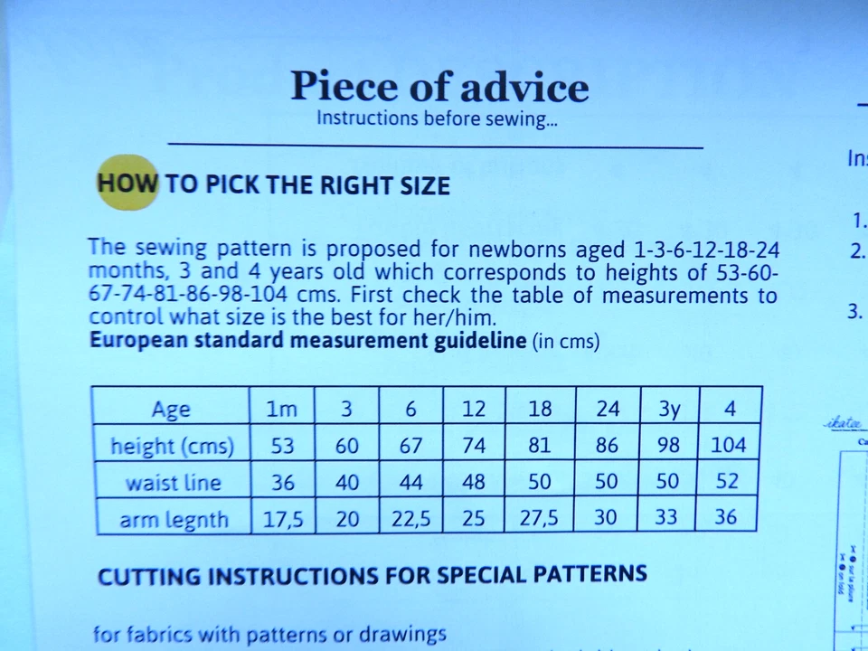 Ikatee sewing pattern Vega cardigan / fleece children 1 mon to 4 years New Uncut - Image 3 of 3