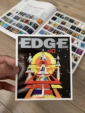 RARE LIMITED EDITION 162/200 MISSILE COMMAND EDGE MAGAZINE COLLECTORS POSTCARD