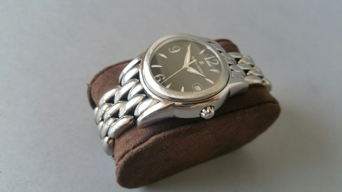 Maurice Lacroix Sphere SH1014 Quartz 34mm Black Dial Sapphire  