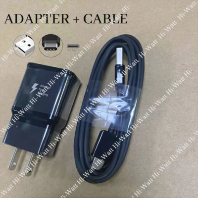 Fast Wall Charge Power Adapter Type USB-C Charger Cable 4ft For Samsung Android
