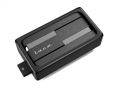 Lace Alumitone Humbucker w/ trim ring - black anodized | eBay