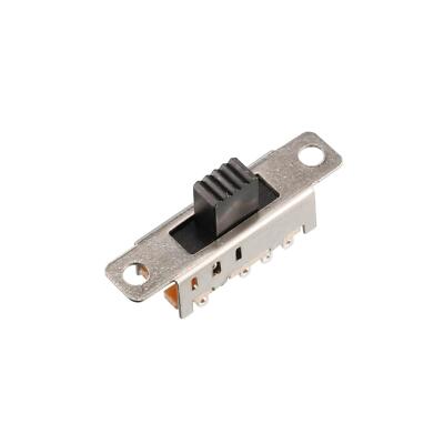 5 Pcs x 5mm Knopf 8 Pin 3 Position 2P3T DP3T Panel Schiebeschalter 0.5A 50V DC