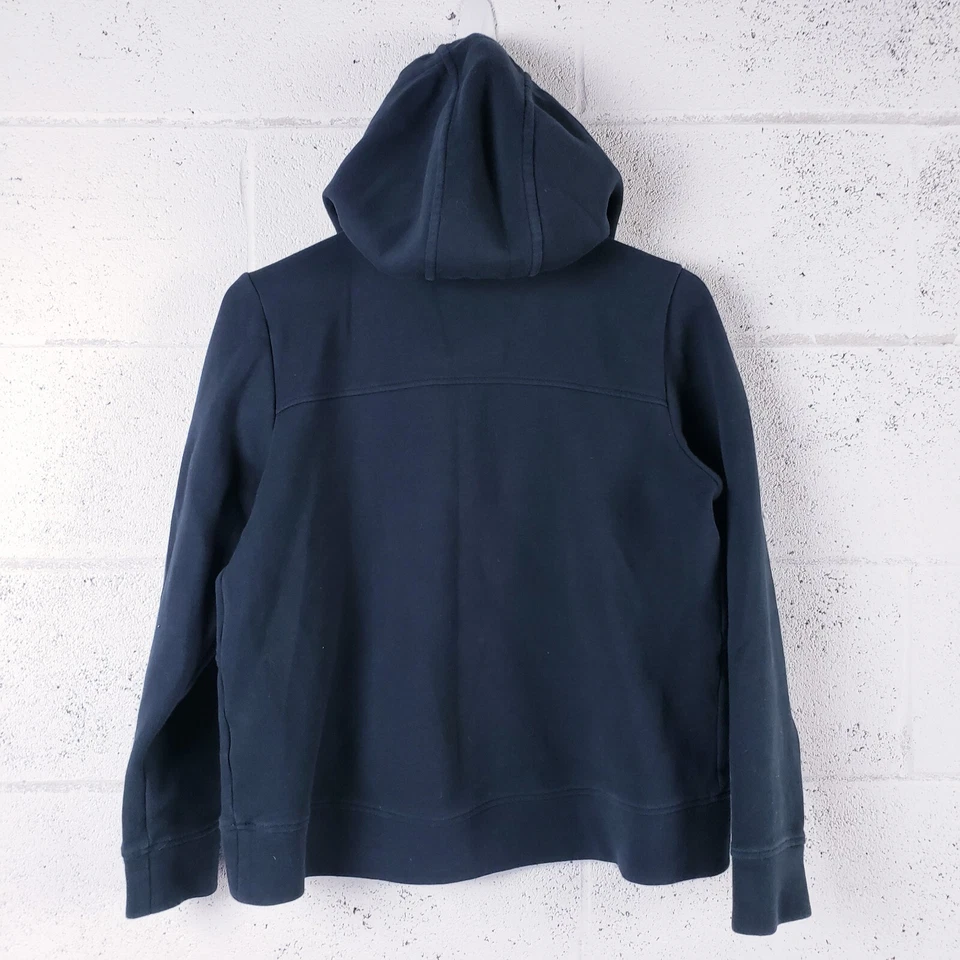 Sudadera con Capucha Lole Constance Mujer Mediana Negra Recortada Pullover Sudadera Foto 3 de 4