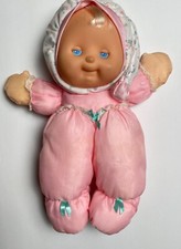 Fisher Price Puffalump Kids Baby doll Snuggle Plush 1991 VTG - No Light