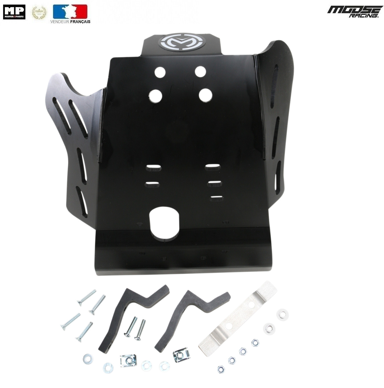 Sabot de protection YZ250 Moose contre les chocs de pierres sur circuit Enduro