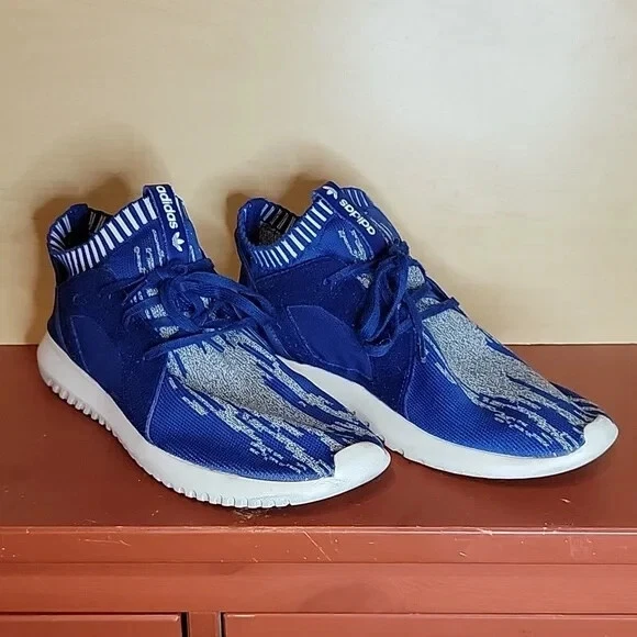Adidas Tubular X S82700 Mens 6.5 Sneaker Collegiate Royal Blue Basketball Shoes adidas Tubular X Collegiate Blue | eBay main image 2