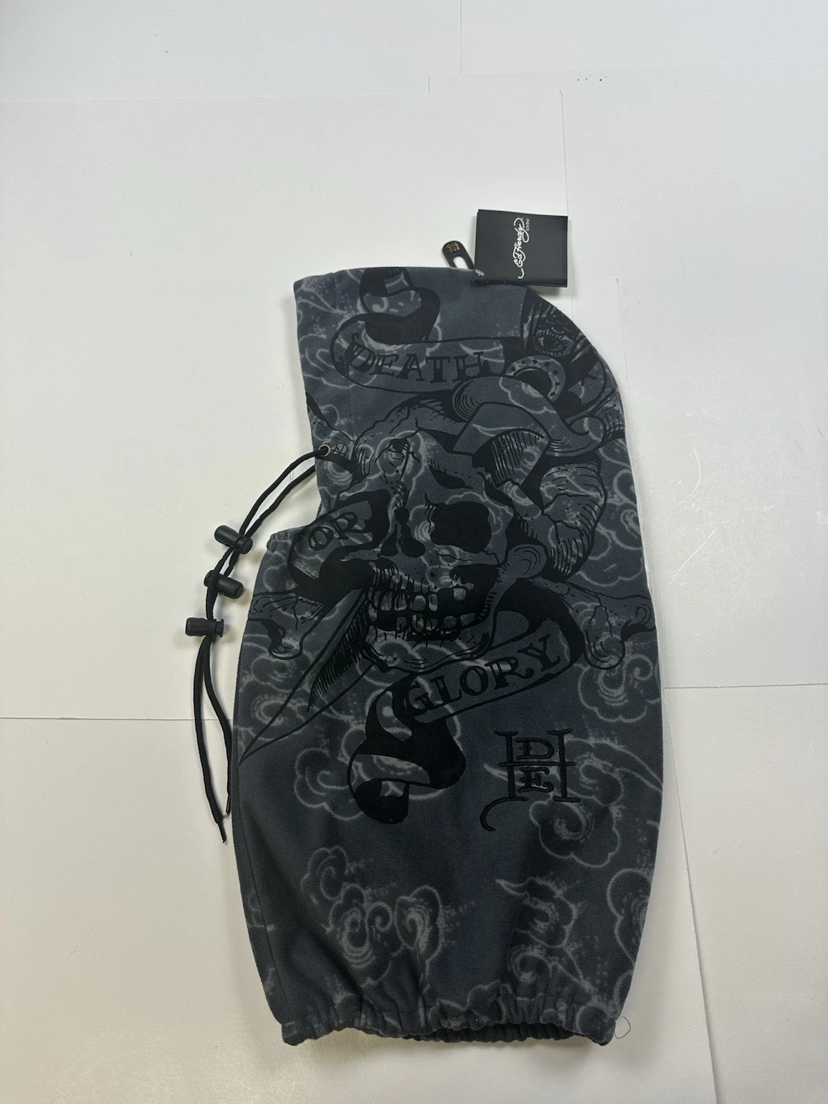 NWT Ed Hardy Snow Balaclava Beanie Ski Mask Cap Men’s OS Gray