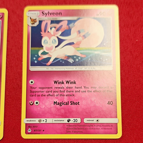 Sylveon 87/131 Forbidden Light Rare English 2018 Pokemon TCG